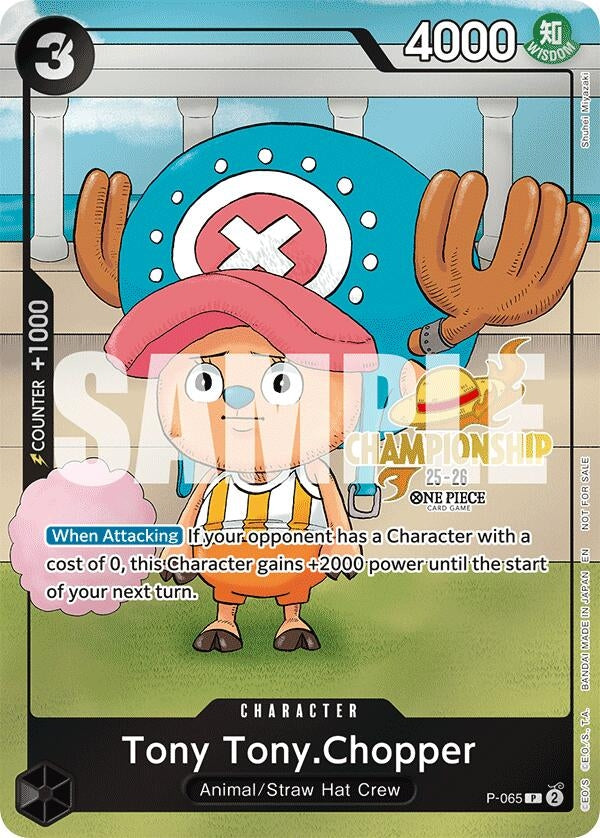 Image for Tony Tony.Chopper (CS 25-26 Event Pack) (P-065) (OP-PR) - One Piece Card Game