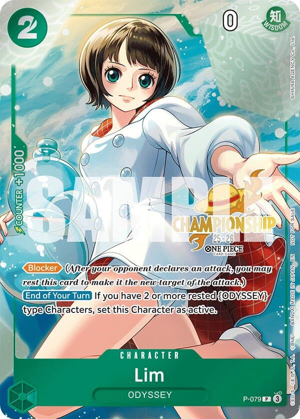 Image for Lim (CS 25-26 Event Pack) (P-079) (OP-PR) - One Piece Card Game