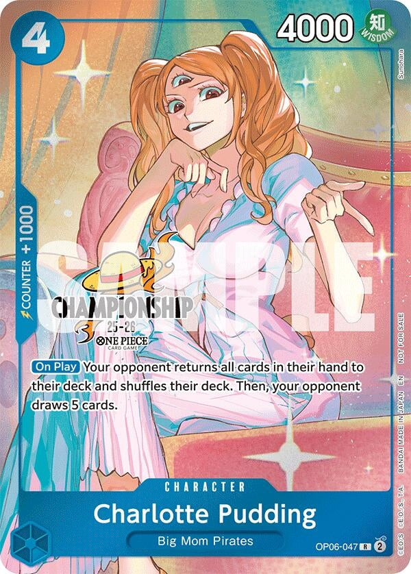 Image for Charlotte Pudding (047) (CS 25-26 Celebration Pack) (OP06-047) (OP-PR) - One Piece Card Game