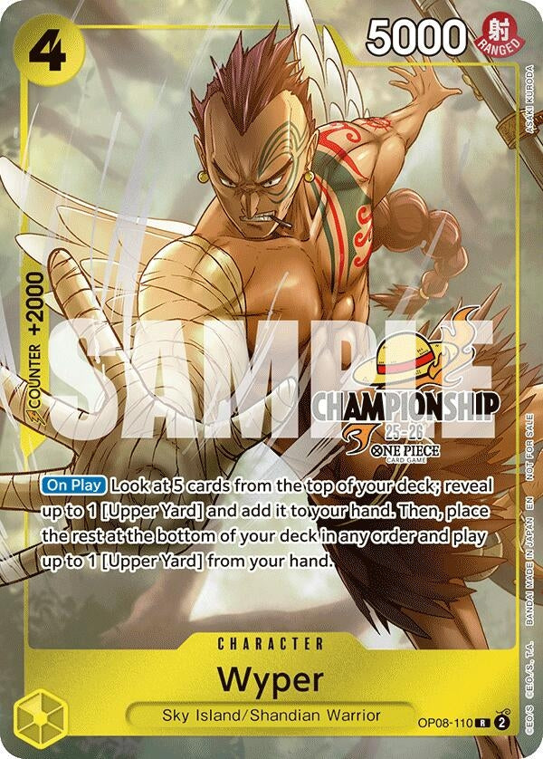 Image for Wyper (CS 25-26 Celebration Pack) (OP08-110) (OP-PR) - One Piece Card Game