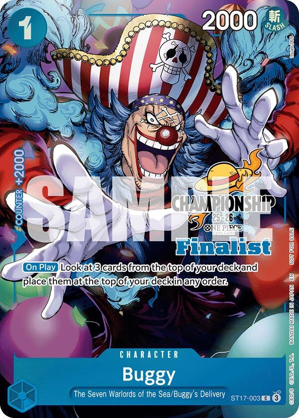 Image for Buggy (CS 25-26 Finalist Card Set 1) (ST17-003) (OP-PR) - One Piece Card Game