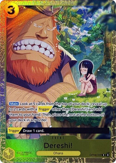 Dereshi! (Premium Card Collection -Best Selection Vol. 4-) - OP09-117 - Rare