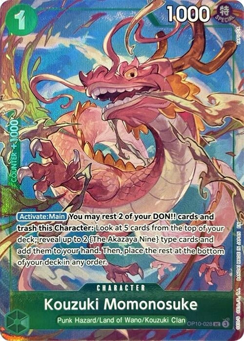 Image for Kouzuki Momonosuke (Premium Card Collection -Best Selection Vol. 4-) (OP10-028) (OP-PR) - One Piece Card Game