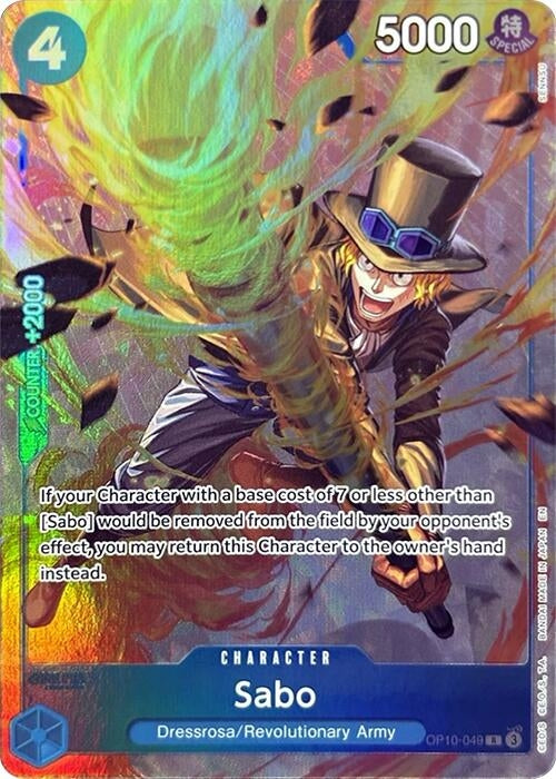 Image for Sabo (Premium Card Collection -Best Selection Vol. 4-) (OP10-049) (OP-PR) - One Piece Card Game