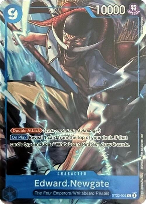 Image for Edward.Newgate (Premium Card Collection -6 assort vol.1-) (ST22-003) (OP-PR) - One Piece Card Game