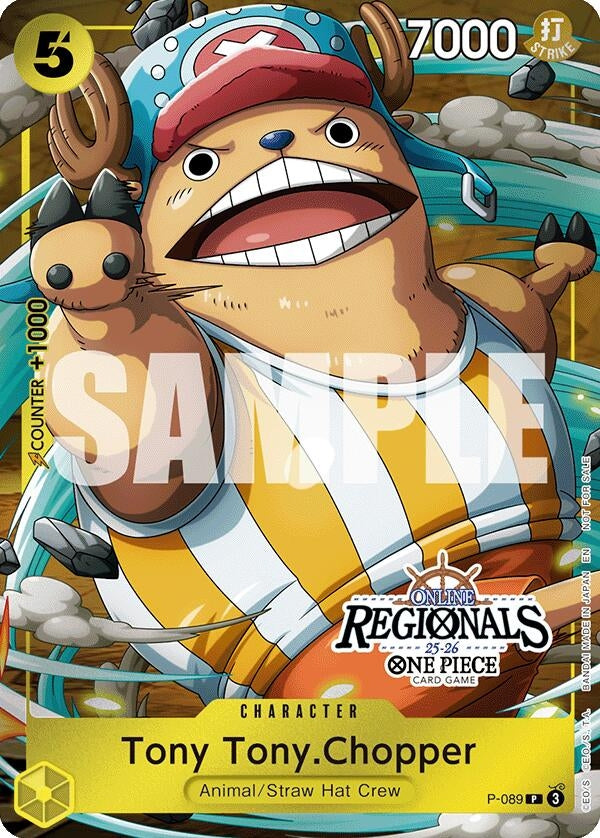 Image for Tony Tony.Chopper (Online Regional Participation Pack 2025 Vol.2) (P-089) (OP-PR) - One Piece Card Game