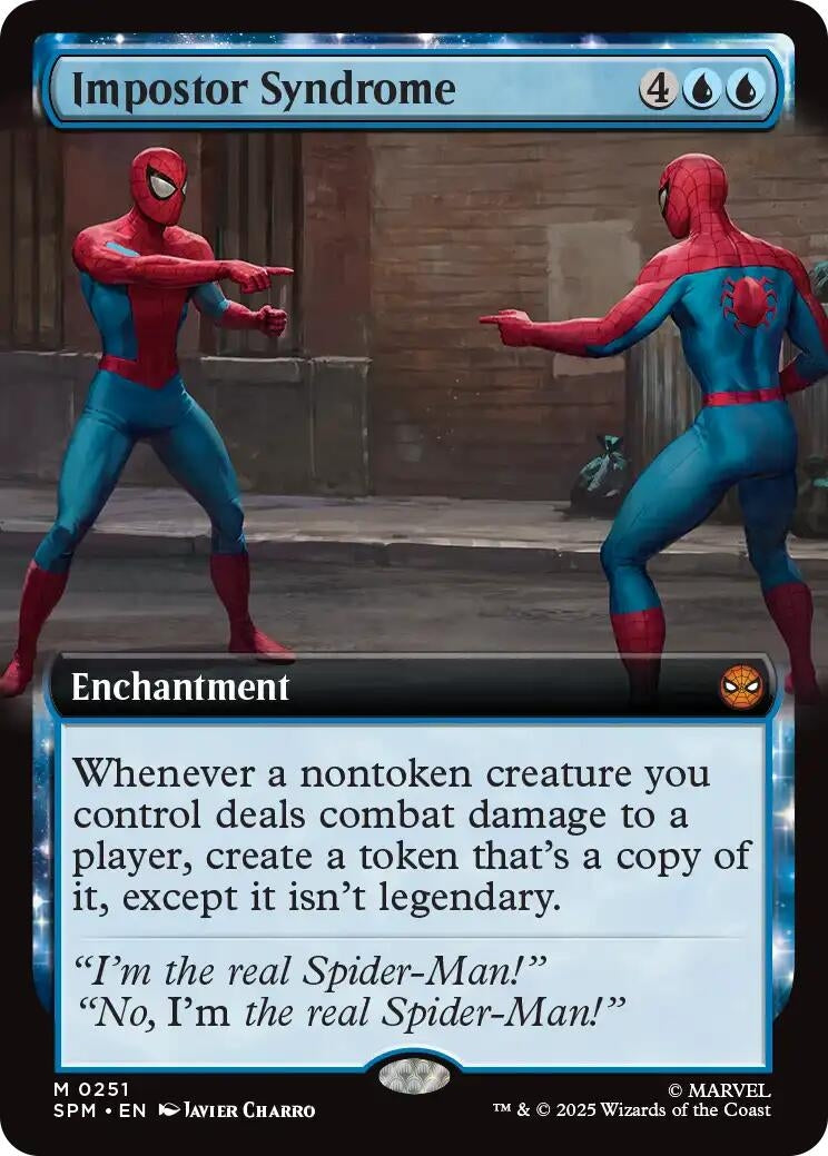 Image for Impostor Syndrome (Extended Art) (251) (SPM) - Magic: The Gathering