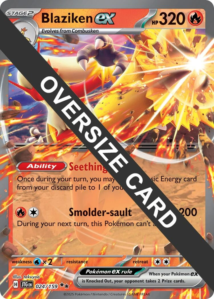 Image for Blaziken ex (024/159) (PR) - Pokemon