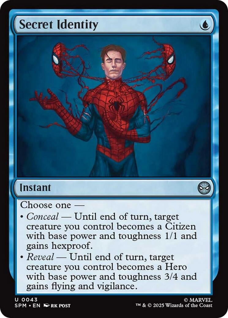 Image for Secret Identity (43) (SPM) - Magic: The Gathering