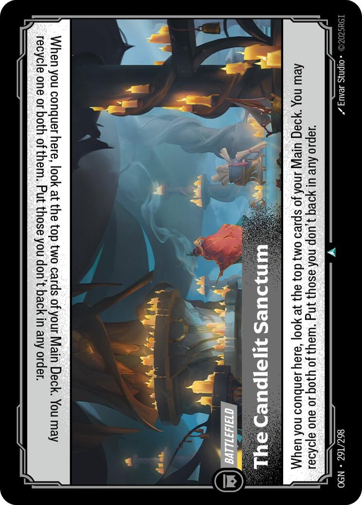 Image for The Candlelit Sanctum (291/298) (OGN) - Riftbound: League of Legends Trading Card Game