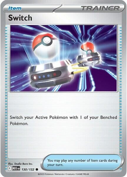 Image for Switch (130/132) (MEG) - Pokemon