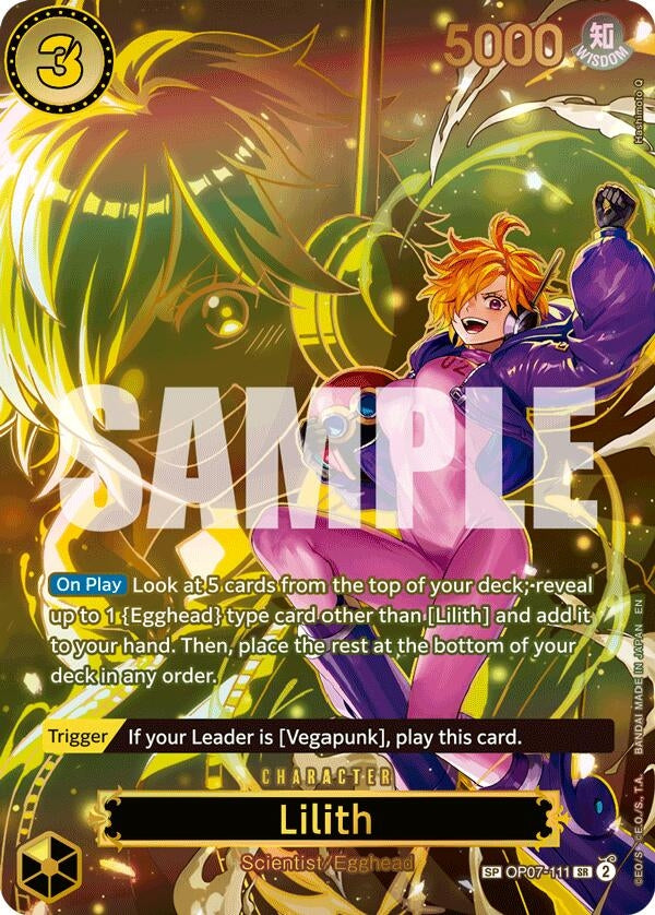 Image for Lilith - OP07-111 (SP) (OP07-111) (OP13) - One Piece Card Game