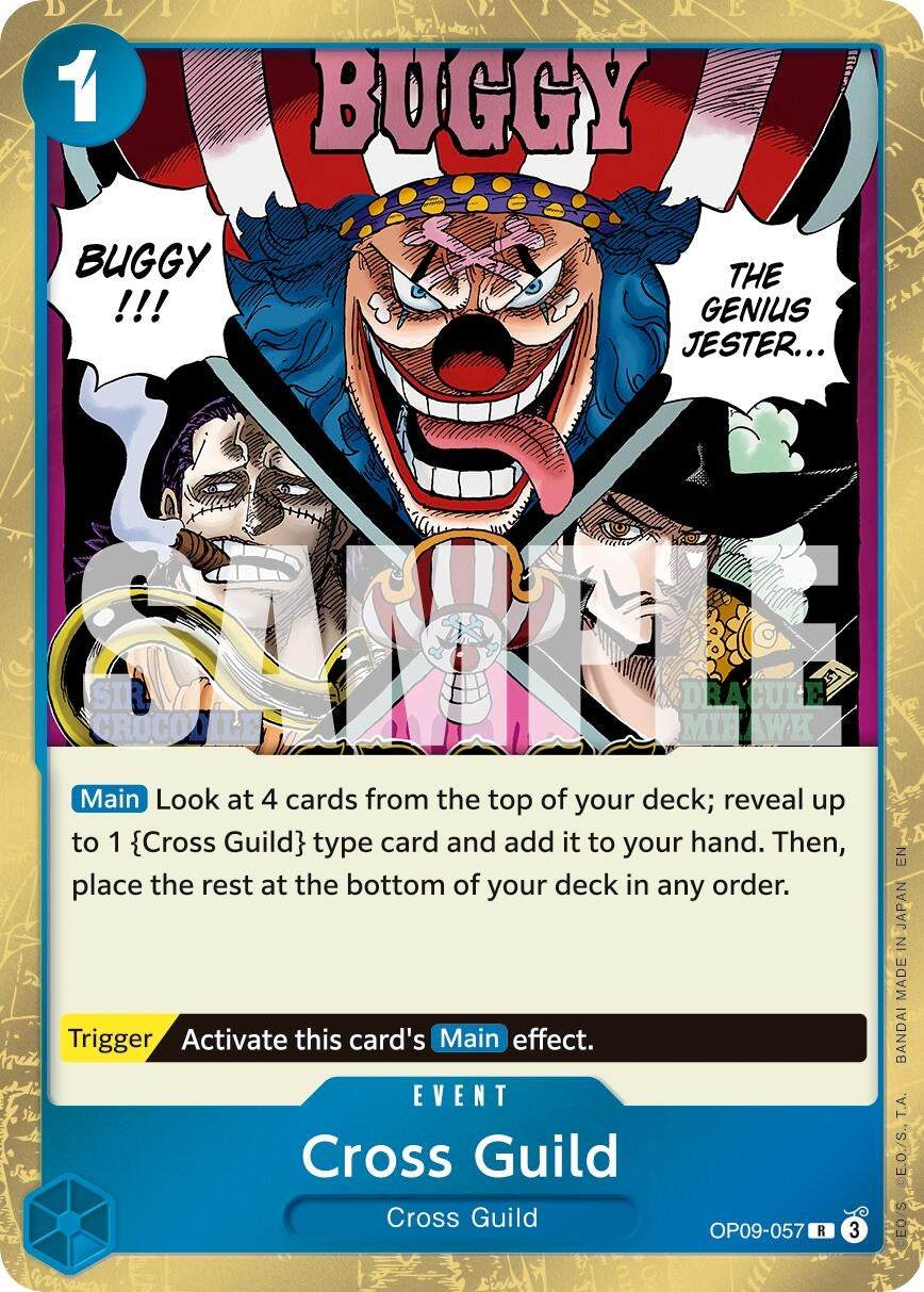 Image for Cross Guild (Reprint) (OP09-057) (PRB-02) - One Piece Card Game