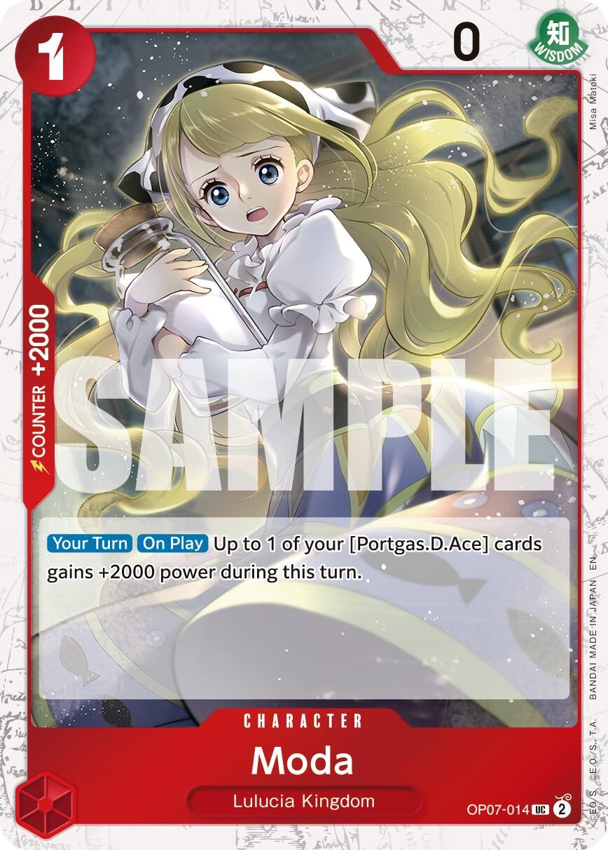 Image for Moda (Pirate Foil) (OP07-014) (PRB-02) - One Piece Card Game
