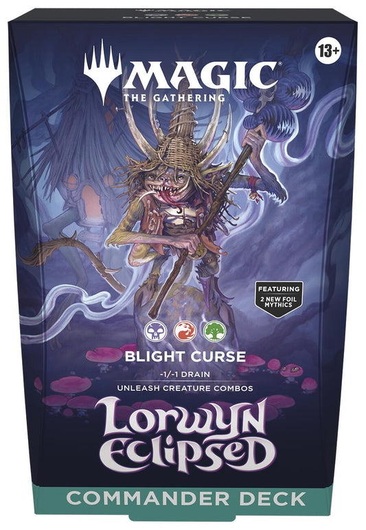 Image for Lorwyn Eclipsed Commander Deck - Blight Curse - Magic: The Gathering