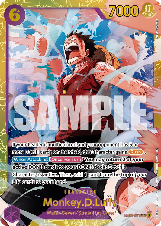 Image for Monkey.D.Luffy - EB02-061 (Reprint) (EB02-061) (PRB-02) - One Piece Card Game