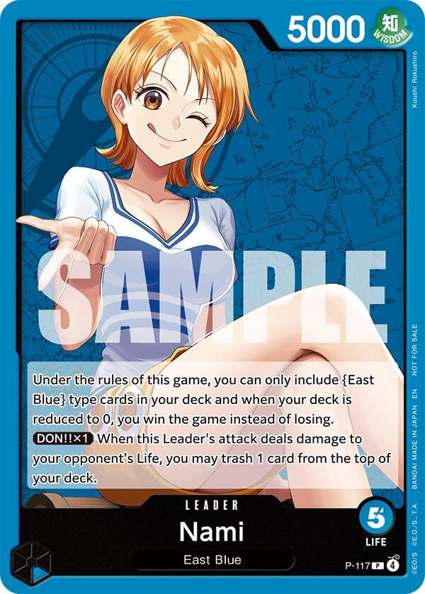 Image for Nami - P-117 (P-117) (OP-PR) - One Piece Card Game