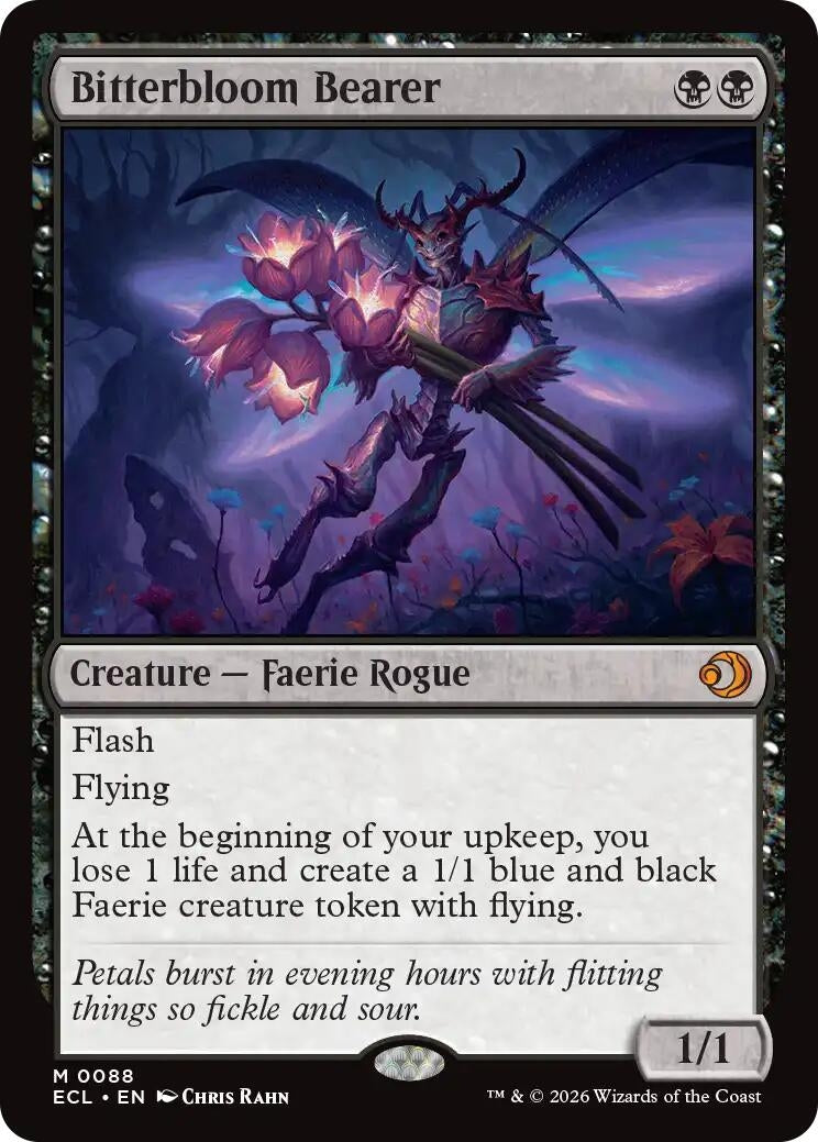 Image for Bitterbloom Bearer (88) (ECL) - Magic: The Gathering