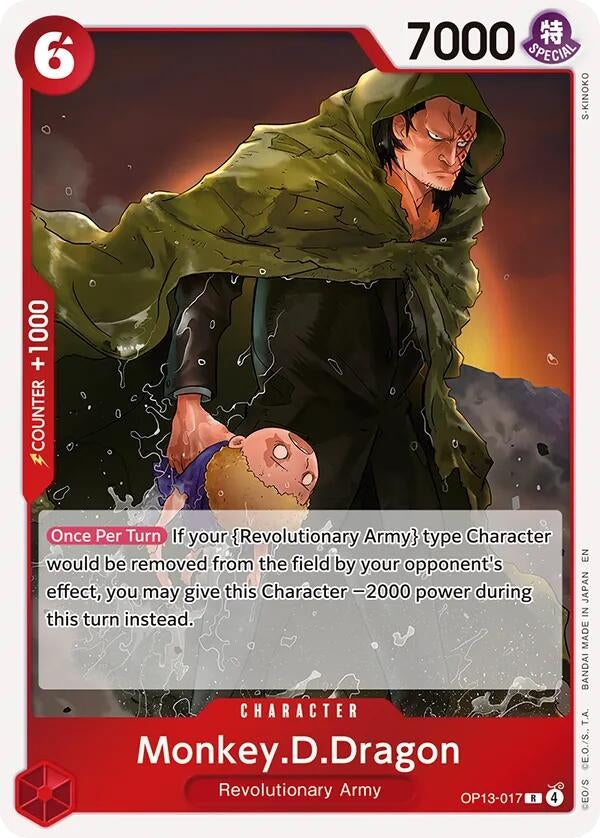Image for Monkey.D.Dragon (OP13-017) (OP13) - One Piece Card Game