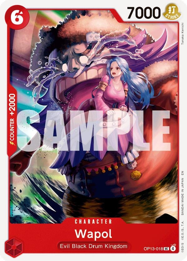 Image for Wapol (OP13-018) (OP13) - One Piece Card Game