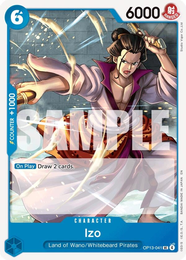 Image for Izo (OP13-041) (OP13) - One Piece Card Game