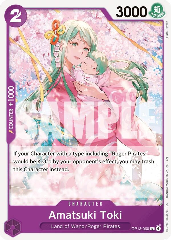 Image for Amatsuki Toki (OP13-060) (OP13) - One Piece Card Game