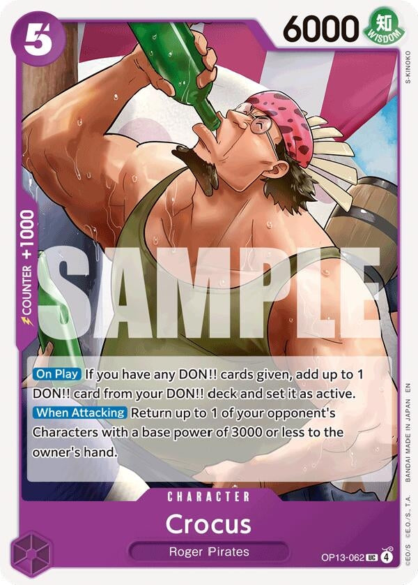 Image for Crocus (OP13-062) (OP13) - One Piece Card Game