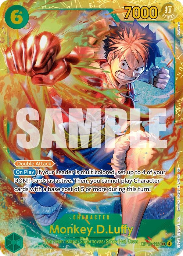 Image for Monkey.D.Luffy (118) (OP13-118) (OP13) - One Piece Card Game