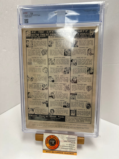 Sports Action #6 (Cream-White Pages) {CGC 7.5}