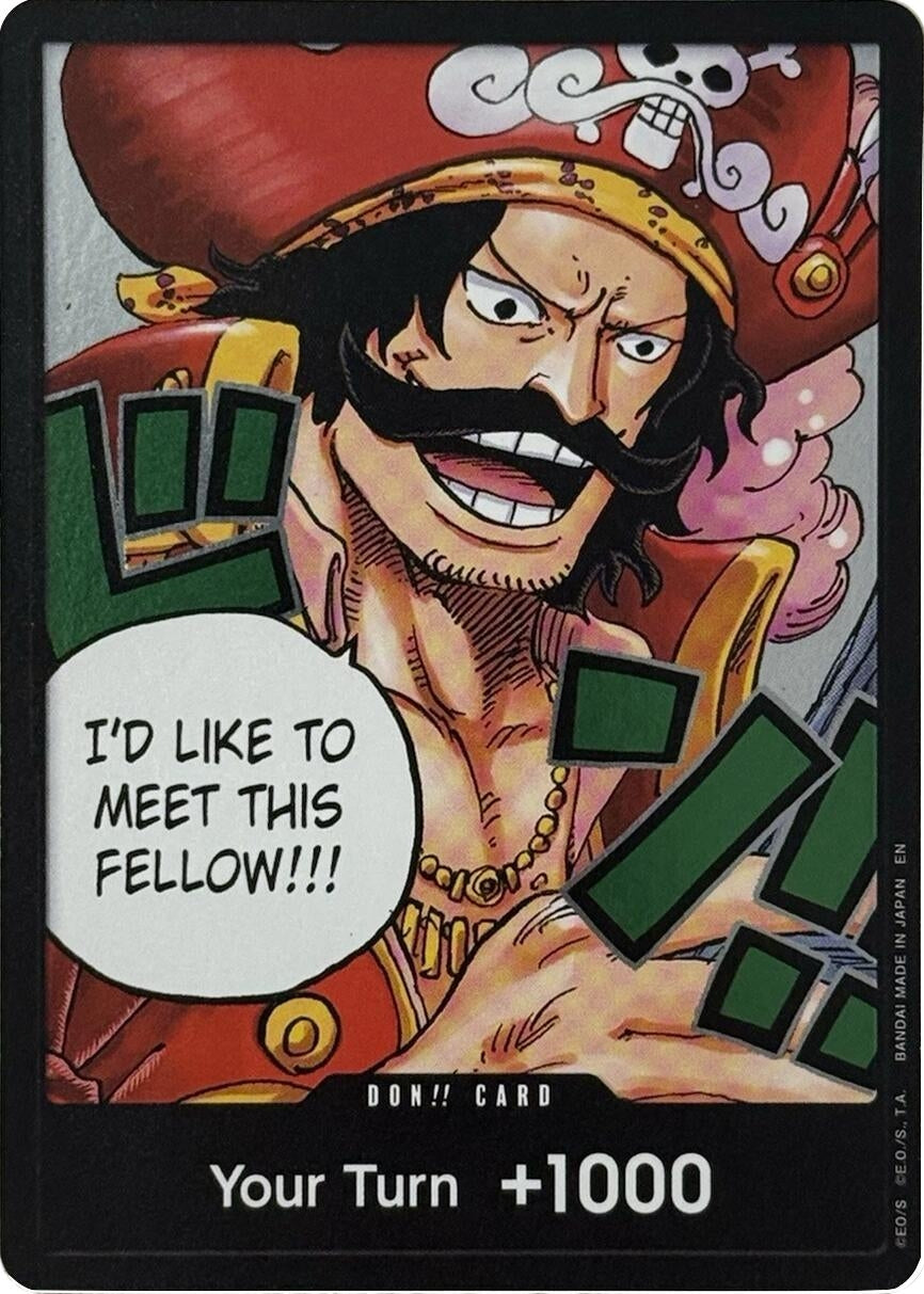 Image for DON!! Card (Gol.D.Roger) (OP13) - One Piece Card Game