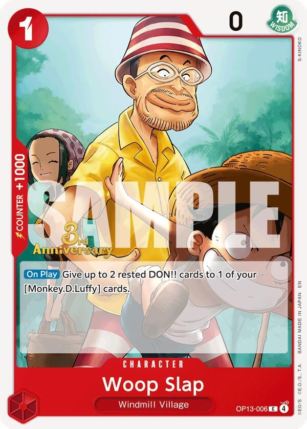 Image for Woop Slap (OP13-006) (OP13 ANN) - One Piece Card Game