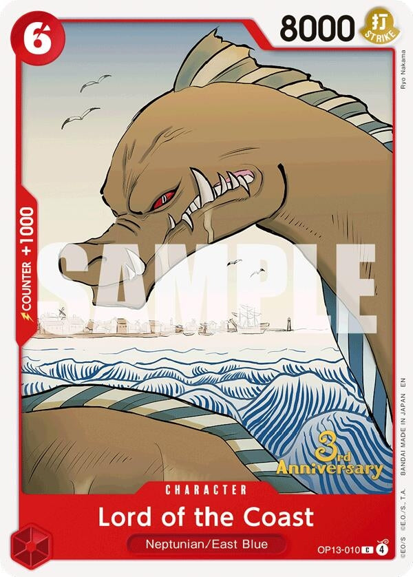 Image for Lord of the Coast (OP13-010) (OP13 ANN) - One Piece Card Game