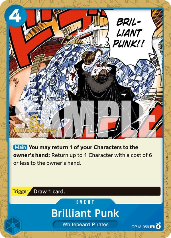 Image for Brilliant Punk (OP13-059) (OP13 ANN) - One Piece Card Game