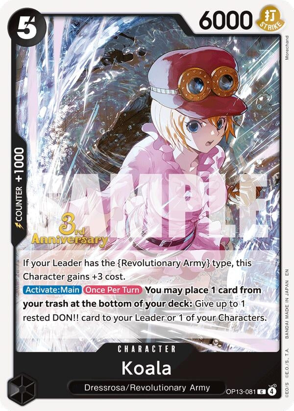 Image for Koala (OP13-081) (OP13 ANN) - One Piece Card Game