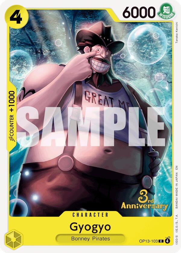 Image for Gyogyo (OP13-103) (OP13 ANN) - One Piece Card Game