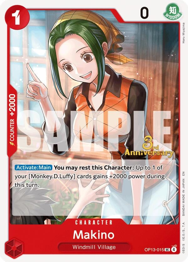 Image for Makino (OP13-015) (OP13 ANN) - One Piece Card Game