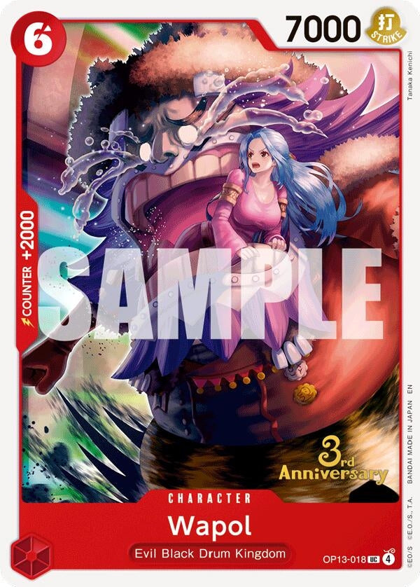 Image for Wapol (OP13-018) (OP13 ANN) - One Piece Card Game