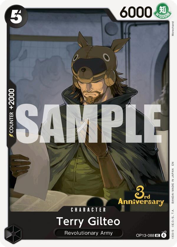 Image for Terry Gilteo (OP13-088) (OP13 ANN) - One Piece Card Game