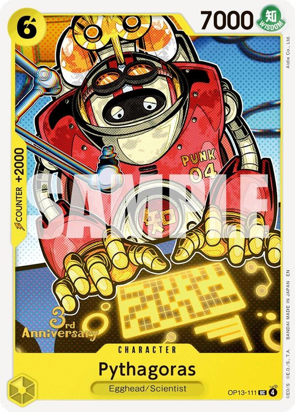 Image for Pythagoras (OP13-111) (OP13 ANN) - One Piece Card Game