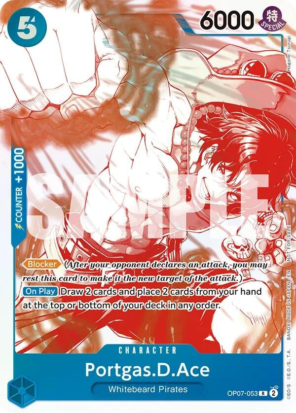 Image for Portgas.D.Ace - OP07-053 (3rd Anniversary Treasure Campaign Pack) (OP07-053) (OP-PR) - One Piece Card Game