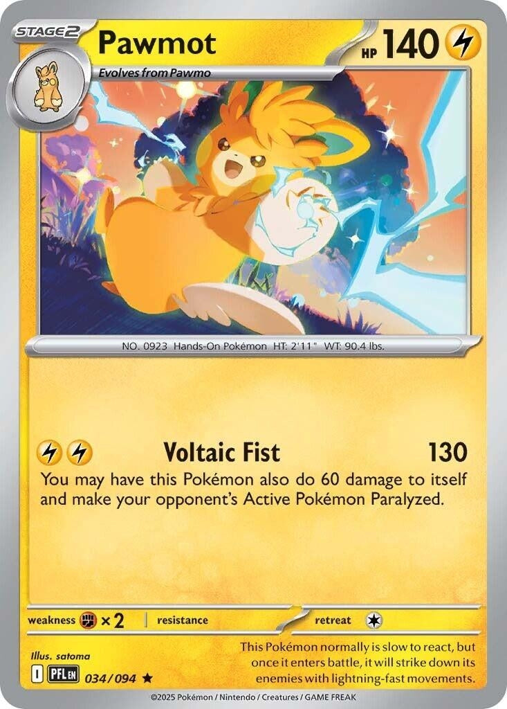 Image for Pawmot (034/094) (PFL) - Pokemon