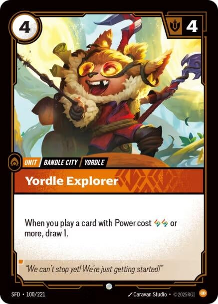 Image for Yordle Explorer (100/221) (SFD) - Riftbound: League of Legends Trading Card Game