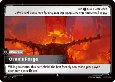 Image for Ornn's Forge (213/221) (SFD) - Riftbound: League of Legends Trading Card Game