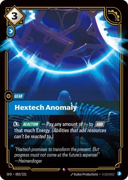 Image for Hextech Anomaly (083/221) (SFD) - Riftbound: League of Legends Trading Card Game