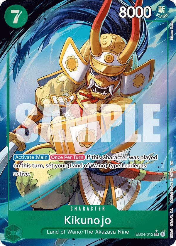 Image for Kikunojo - EB04-012 (Alternate Art) (EB04-012) (OP14) - One Piece Card Game