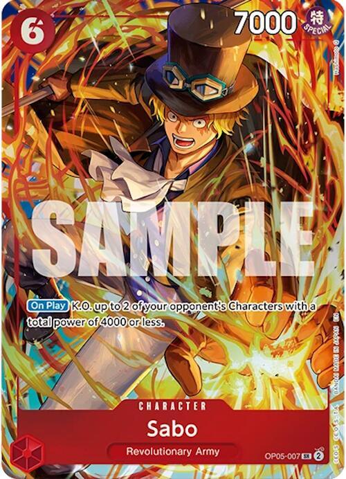 Sabo (Illustration Box Vol.5) - One Piece Promotion Cards (OP-PR)