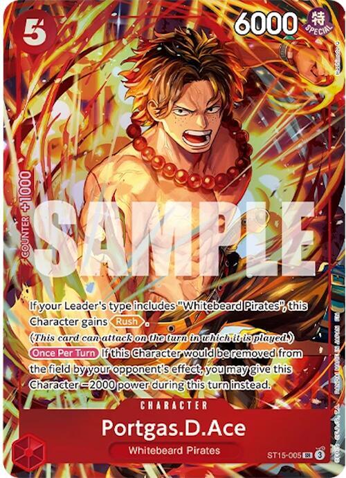 Portgas.D.Ace (Illustration Box Vol.5) - One Piece Promotion Cards (OP-PR)