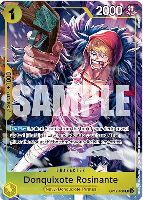 Donquixote Rosinante (Illustration Box Vol.6) - One Piece Promotion Cards (OP-PR)