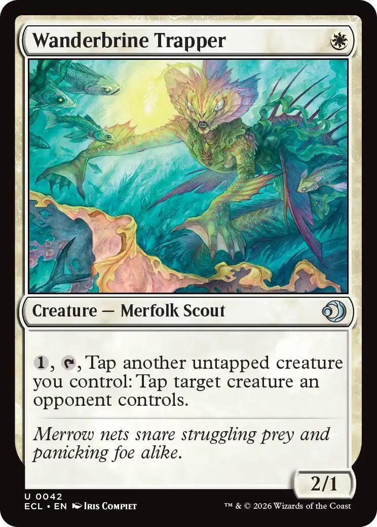 Image for Wanderbrine Trapper (42) (ECL) - Magic: The Gathering