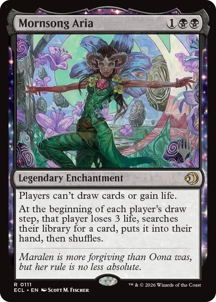Image for Mornsong Aria (111) (PPECL) - Magic: The Gathering